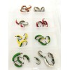 BestCity Fast sinking Czech nymphs Box of 24 Fishing Flies