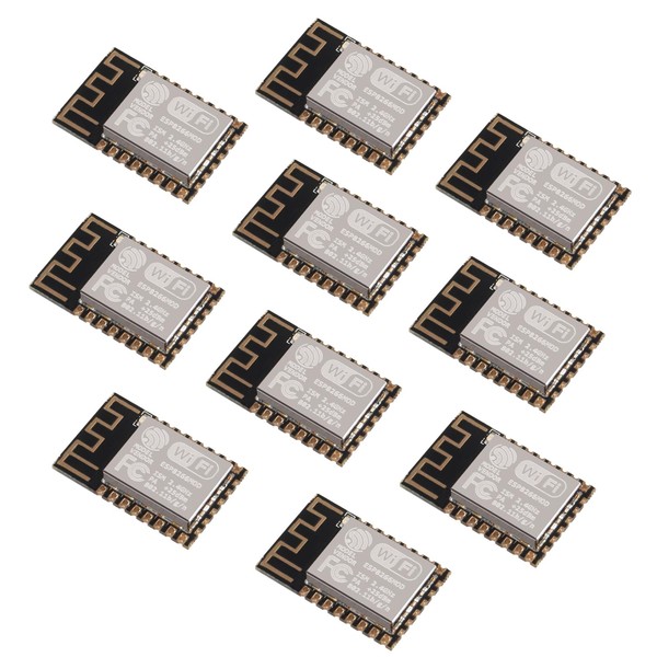 DORHEA 3Pcs ESP8266 ESP-12F WiFi Serial Module Microcontroller 802.11N Development