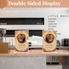 Acuxiaza A5 Acrylic Sign Holder with Base 6 Pack Menu
