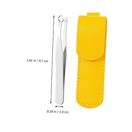 BESTYASH 1 Set Nose Hair Trimming Tweezers of Round Head Nose Hair Grooming Tool for Men Lightweight and Portable to Use