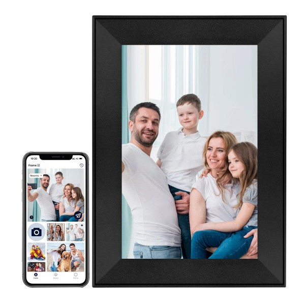 Jeazans 8 Inch Digital Picture Frame with IPS HD Touch