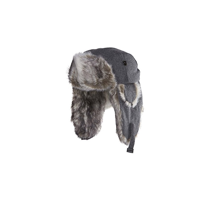 Chaos 11G3-2441 Men's Dylon Wool Blend Trapper Hat (Unisex, Heather