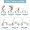 Toddler Tricycle, 7 in 1 Folding Kids Trike for 1-6