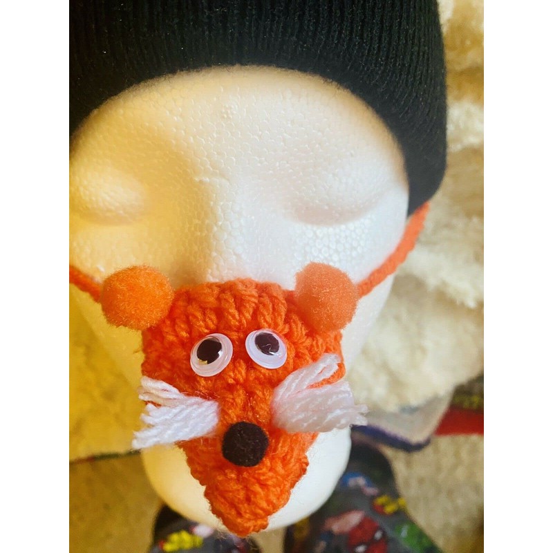 Ginger Tom Cat Nose Warmer Secret Santa Stocking Filler Gift