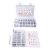 580Pcs Screws Nuts Washers Kit 304 Stainless Steel Cylindrical Head