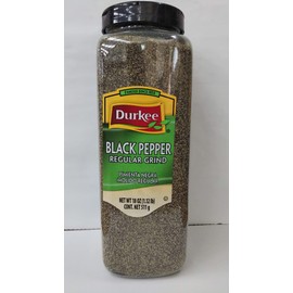 Durkee Regular Grind Black Pepper, 18 oz (Pack of 1)