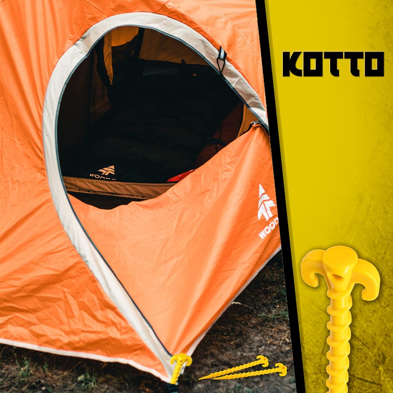 Fstop Labs Large 10 inch Outdoor Tent Stakes Ultimate Ground