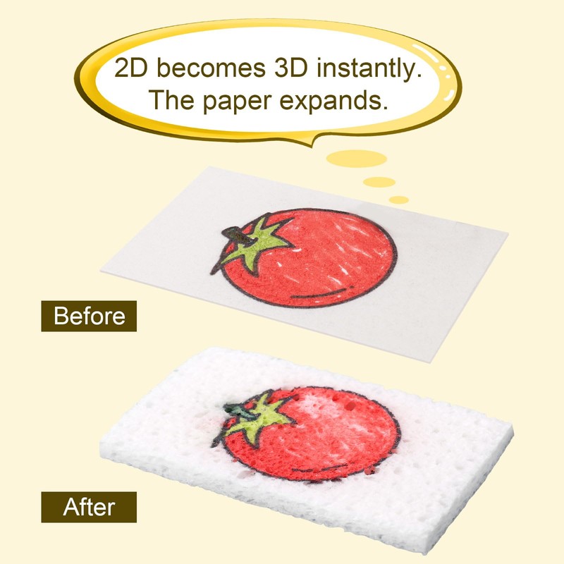 Lyreh Kit Pintura Mágica con Textura de Espuma 3D, 12