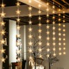 Fairy Christmas Lights LED Star String Lights with Remote for