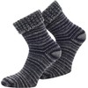 normani Scandinavian Style Wool Socks Hand-Knitted Look, With Cuff For