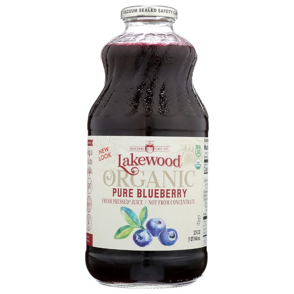 Lakewood Juice Blueberry Organic, 32 oz