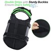 VIVAGLORY Sports Style Dog Life Jacket with Extra Flotation, Adjustable