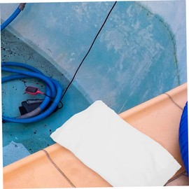 KONTONTY 20Pcs Pool Skimmer Socks for Easy Cleaning Elastic Filter Bags for Above Ground Pools Durable Mesh Netting for Debris Leaves for Freshwater Tropical Aquariums