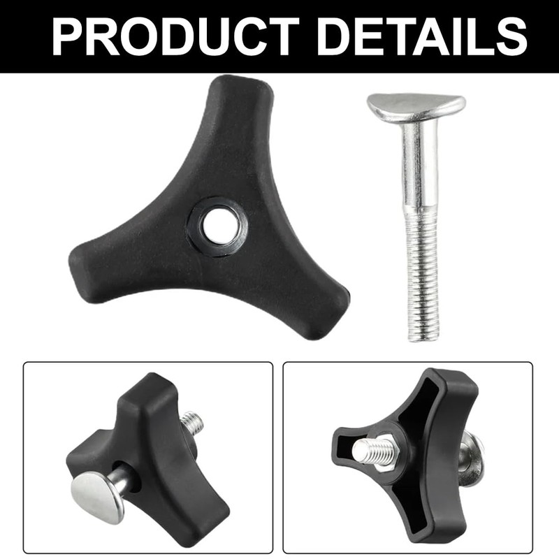 MIRKUZI Grab Handles for Lawnmower 2 Pieces Lawn Mower Handle