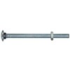 Hillman 2151 10-24 x 2-Inch Carriage Bolt with Nut, 15-Pack,Zinc