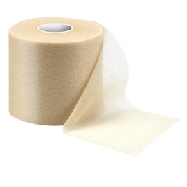 Pre-wrap Athletic Tape,2.75 Inches X 30 Yards Roll Pre wrap Headbands for Hair Soccer,Foam Underwrap Sports Wrap for Ankles Wrists Hands Knees Elbows (Beige)