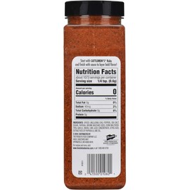 Cattlemen's Chili Lime Rub, 22.75 oz - One 22.75 Ounce Container of Chili and Lime Rub Made of Sea Salt, Chili Pepper, Garlic, and Lime Juice Perfect for Seafood, Pork, and Chicken