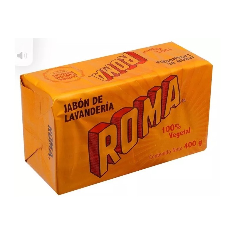 Roma 6 Pack JABON DE LAVANDERIA EN BARRA ROMA/ LAUNDRY