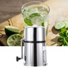 Natudeco Manual Ice Crusher Shaved Ice Machine Portable Snow Cone