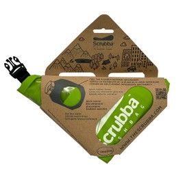 Scrubba Portable Wash Bag (Manufacturer Discontinued Model) - Green, 145 g