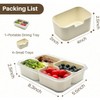 CODIEKEY Snackle Box Container, Dishwasher Safe Snack Box for Adult