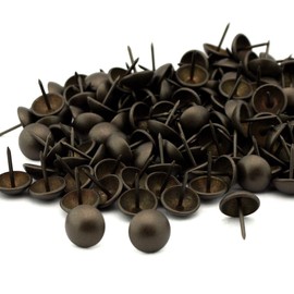 C.S. Osborne 250 Pcs 5/8" Diameter Dark Natural Nail #7262-N Decorative Tacks