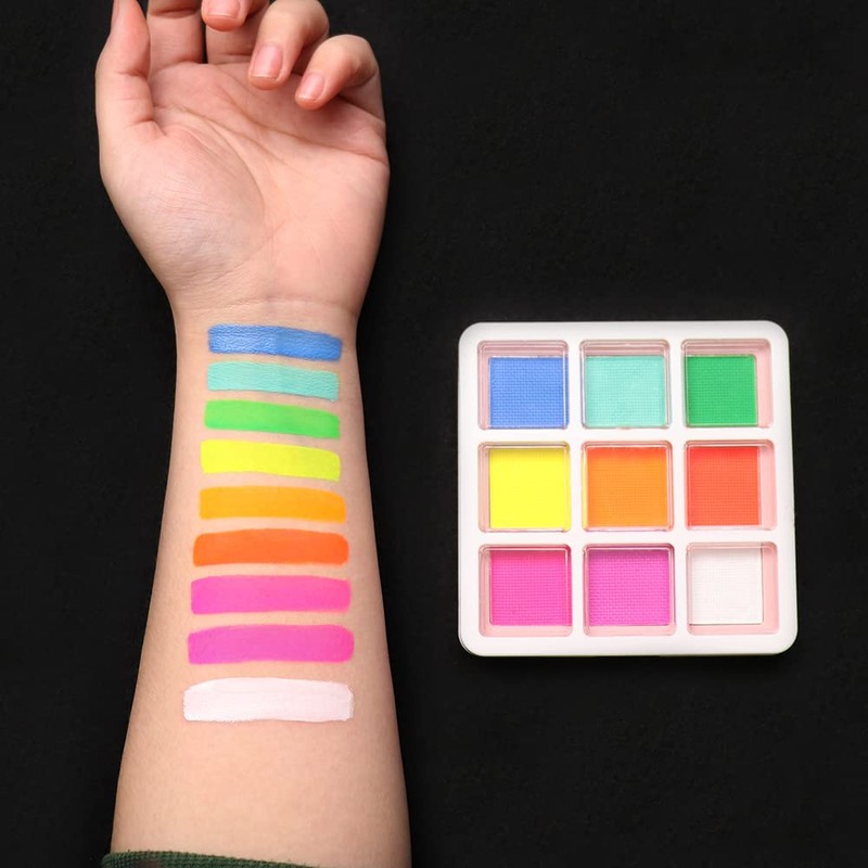 Body Painting Face Painting Set of Water Colours - 9