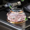 Car Perfume Decoration Solar Powered Rotating Aromatherapy Diffuser Ornament for