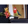 WILDLIFEGARDEN Wildlife Garden WG4807 DecoBird Rosella - Hand Carved Decorative