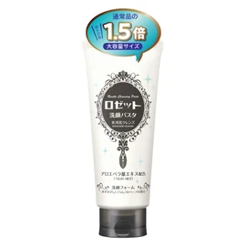 Rosette Facial Cleansing Paste, Glacier Mud Cleanser, 6.3 oz (180 g), Large Capacity, 1.5x Normal Volume, Face Cleanser, Oily Skin