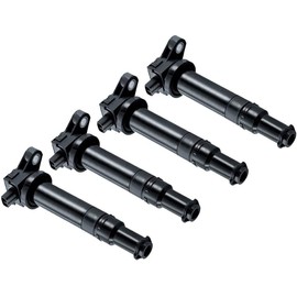 Set of 4 Ignition Coils Pack for 2006-2011 Hyundai Accent Kia Rio Rio5 I4 1.6L