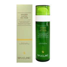 Maxclinic Golden Cactus Oil Foam 110ml 1 Bottle / Circle / 맥스클리닉 골든 선인장 오일 폼 110ml 1개  써클