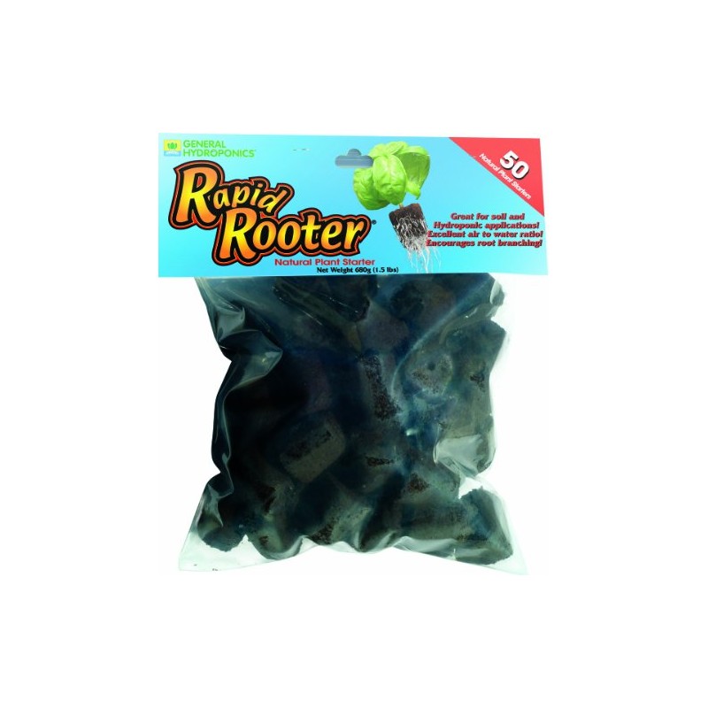 General Hydroponics Rapid Rooter Plugs 50PK