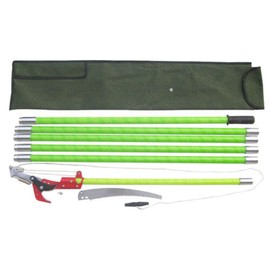 INTSUPERMAI 19 Feet Tree Pole Pruner Garden Tools Tree Saw Scissor Manual Pruner Cutter Hand Pole Saws