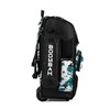 Boombah Rolling Superpack Hybrid Digital Camo Bat Pack Black/Teal -