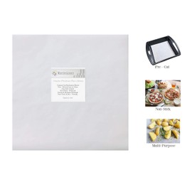 200 pcs Parchment Paper Squares | WorthyLiners Non-Stick Precut Baking Parchment, Perfect for baking and cooking (200, 5x5)