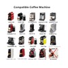 Refillable Coffee Capsules Stainless Steel Reusable Nespresso Pods Compatible with