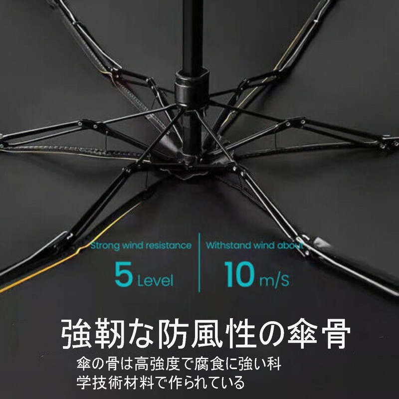Folding Umbrella, Parasol, UV Protection, 100% Light Blocking, Folding Umbrella,