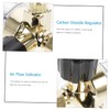 TEHAUX Gas Regulator for Argon Tanks Pressure Indicator Easy to