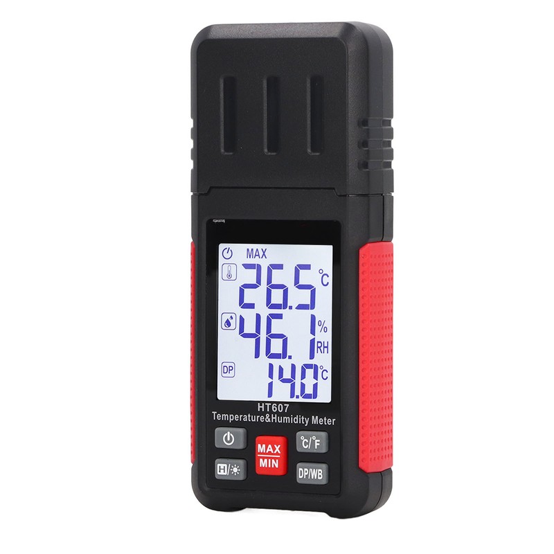 Handheld Temperature Humidity Meter High Accuracy ABS Hygrometer Thermometer Temp