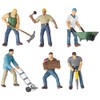 Bachmann Trains - FIGURES - CONSTRUCTION WORKERS (6pcs/pk) - HO