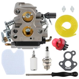 Carbhub 574719402 545072601 Carburetor for Husqvarna 235 235E 236 236E 240 240E Chainsaw Jonsered CS2238 CS2234 Red Max GZ380 Replace 586936202 Zama C1T-W33C Carb with Air Filter Spark Plug