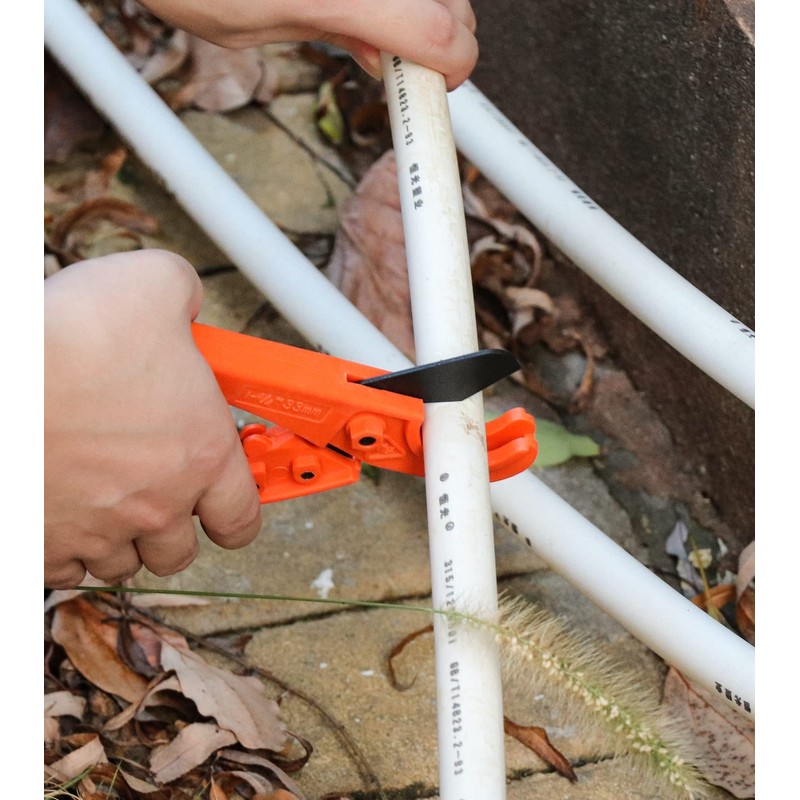 DIFFLIFE Pipe Cutter, High Performance blade Made Ratchet-type Pipe Cutter,