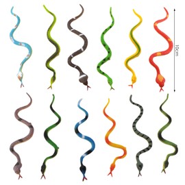 LSYYSL 36 Pieces Of Simulated Snakes, Animal Model Toys, Creative Toys For Children, Rubber Toy Snakes, Interesting Toys