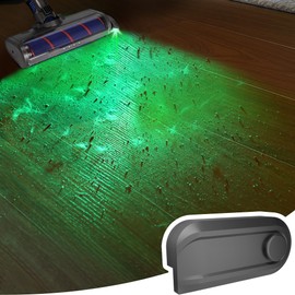 tewisefaok Tewisefaok Rechargeable Vacuum Cleaner Dust Display Light, Green Light Attachment Compatible with Dyson Shark Bissell, Reveal Pet Fur Dog Cat Hair, Upgrade Vacuum Accessories Universal Lamp