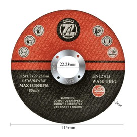 115mm Metal Cutting Discs, 20PCS Stainless Steel Cut Off Wheels, 1.2mm Thin Grinding Discs for Angle Grinder