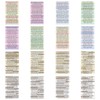 HICOHAND 40 Sheets Word Stickers Set for Journaling, Quote Stickers