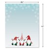 Christmas Gnomes Stationery - Holiday Letters, Printer Paper, 25 Sheets,