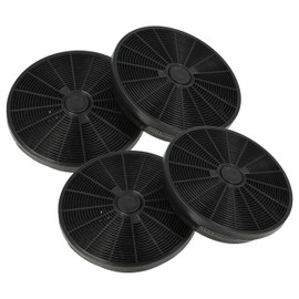 vhbw 4x Activated Carbon Filters Compatible with Respekta CH 7090 S, CH 7060 S, CH 7060 W, CH 5090 S, CH 5090 W, CH 5060 S, CH 5060 W Cooker Hood