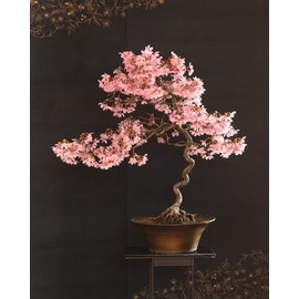 30 Japanese Flowering Cherry Blossom Bonsai Seeds, Sakura Bonsai Seeds - Fresh Exotic Rare Bonsai Seeds -